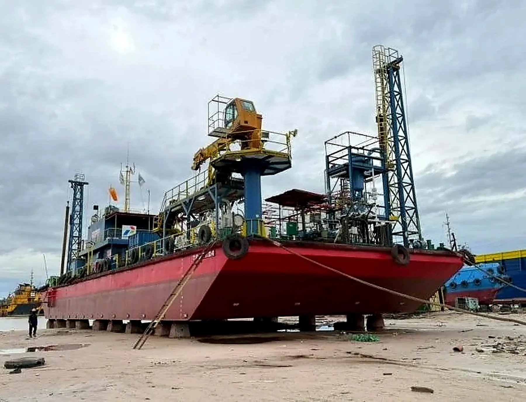 Hull after repair