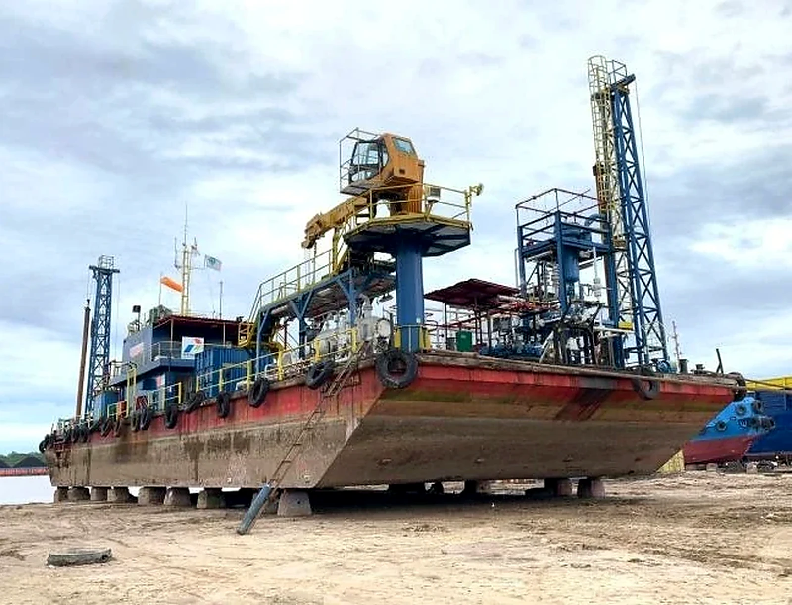 Hull before repair